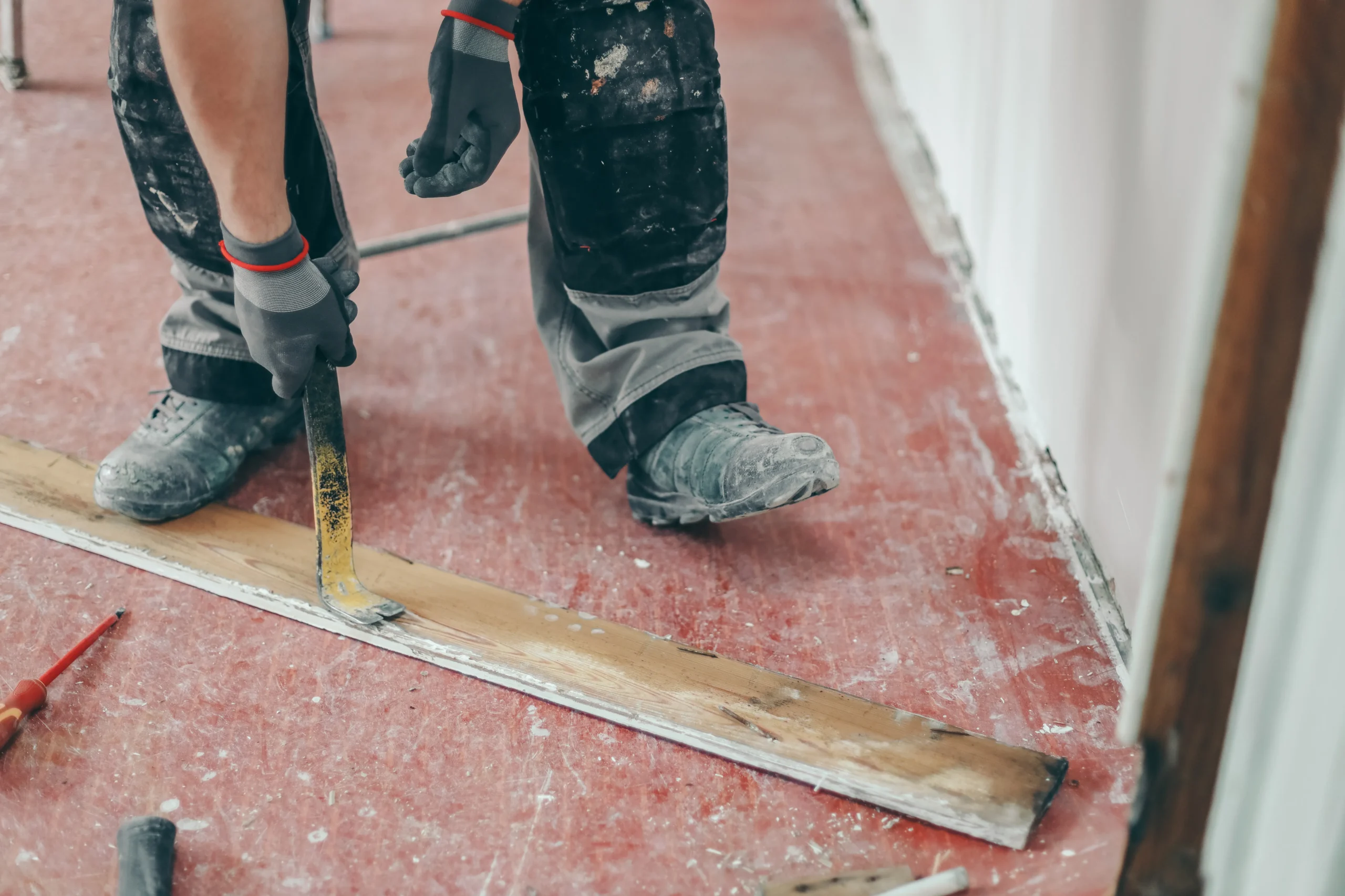Arbetsbild kopplad till Golvrenovering i Malmö